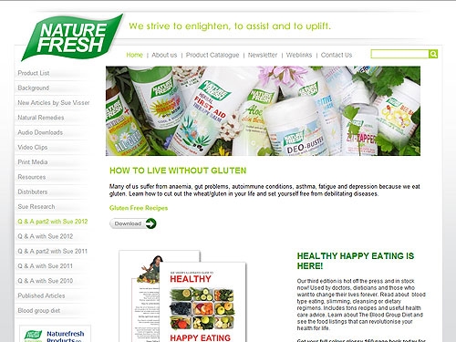 Websites | Naturefresh